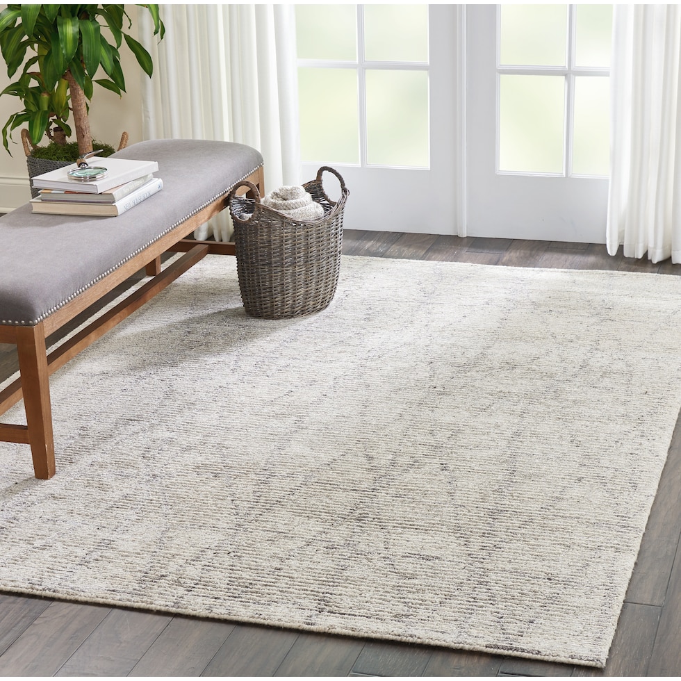 bella rugs gray area rug  x    