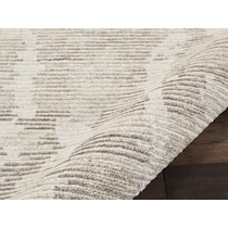bella rugs ivory gray area rug  x    
