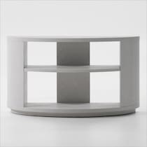bella tables white console table   