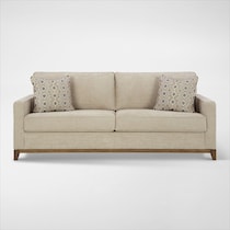 belle pointe neutral sofa   