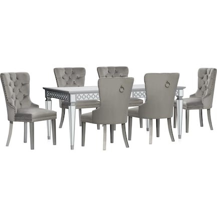 Belle Dining Table and 6 Chairs