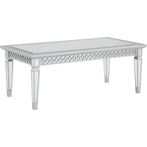 belle silver coffee table   
