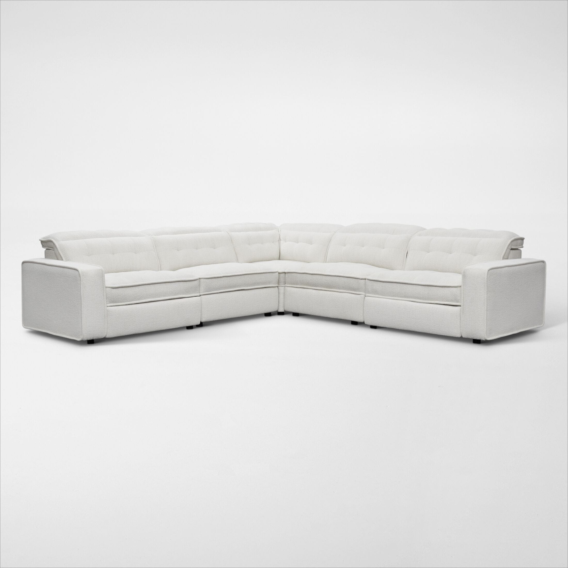 Dual reclining sectional hot sale