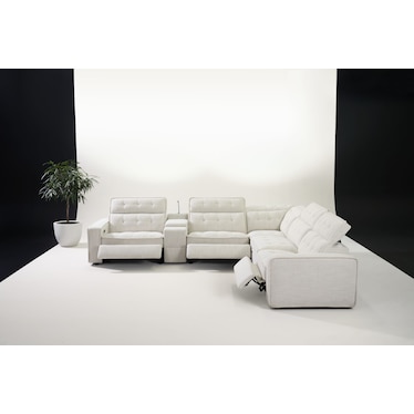 Bellini Dual-Power Reclining Sectional