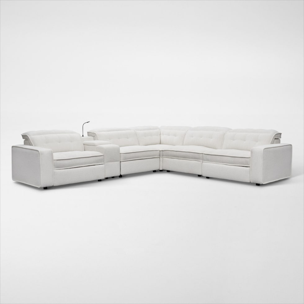 bellini white sectional web   