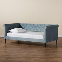 bello blue twin bed   