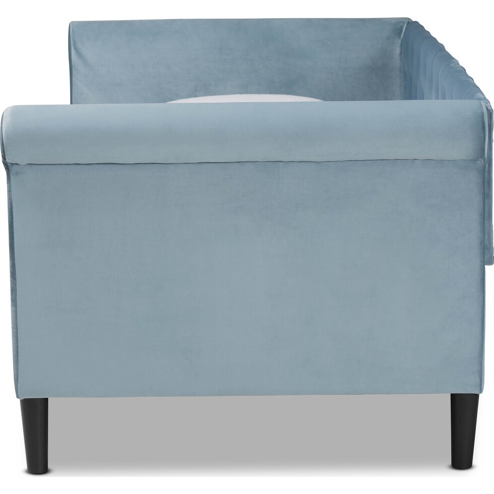 bello blue twin bed   