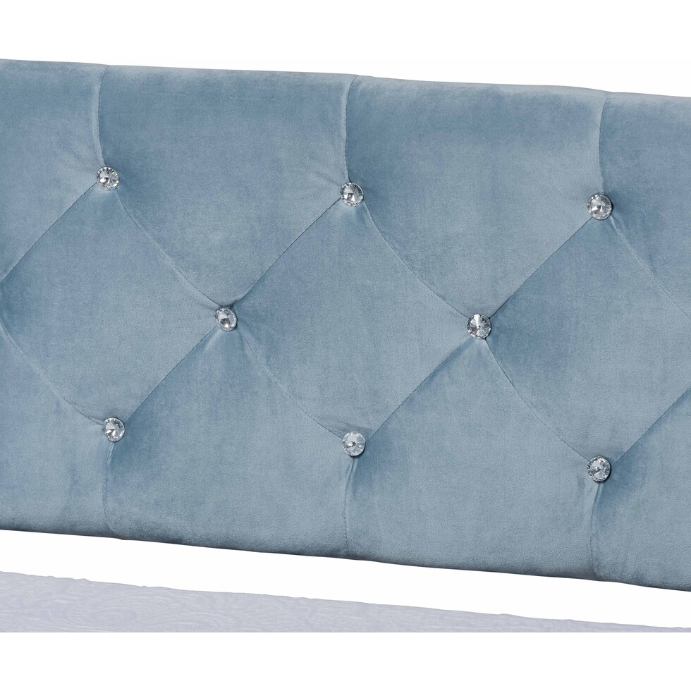 bello blue twin bed   