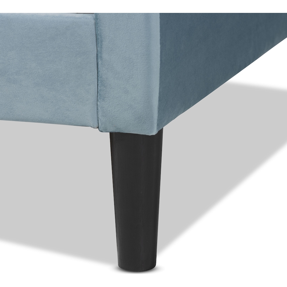 bello blue twin bed   