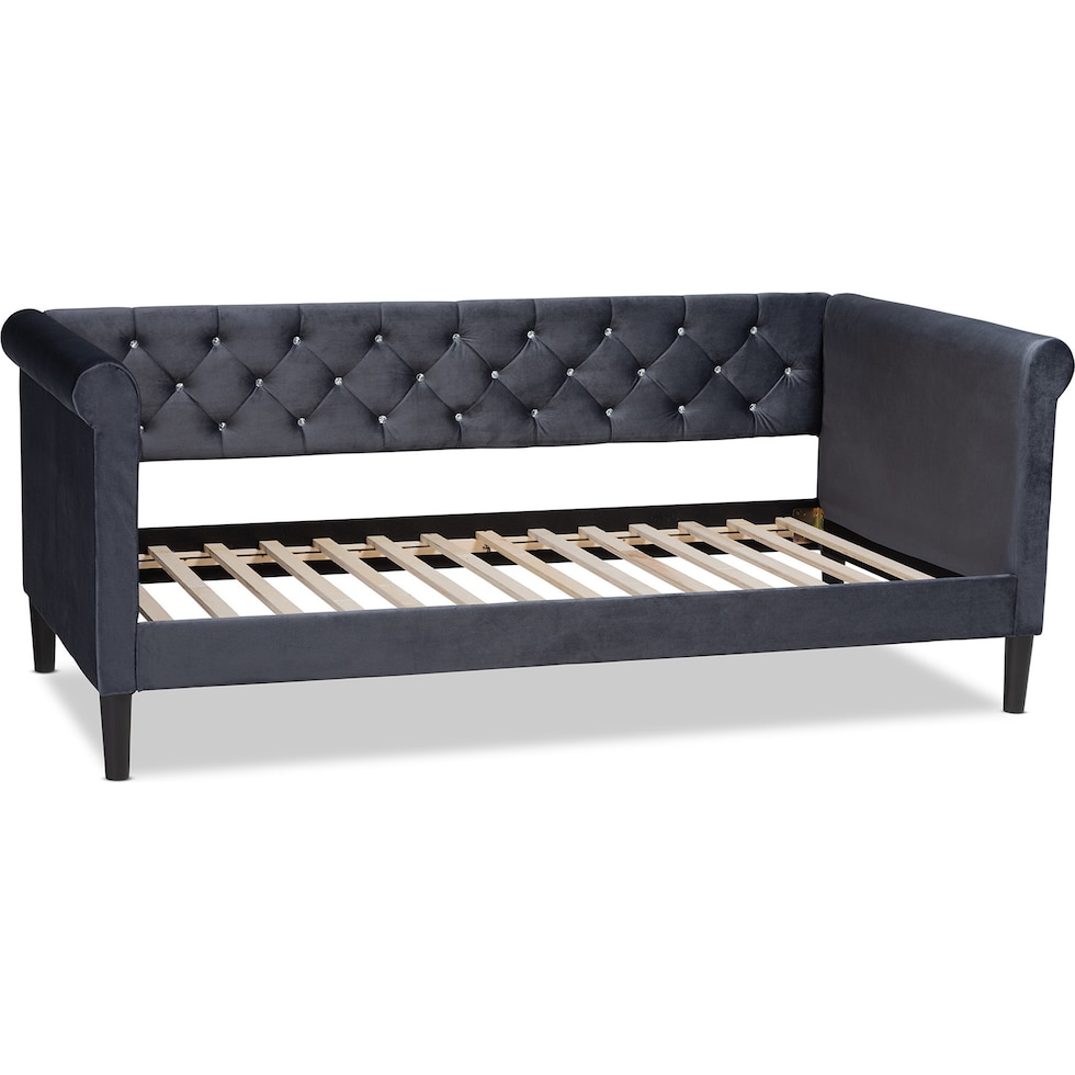 bello gray full bed   