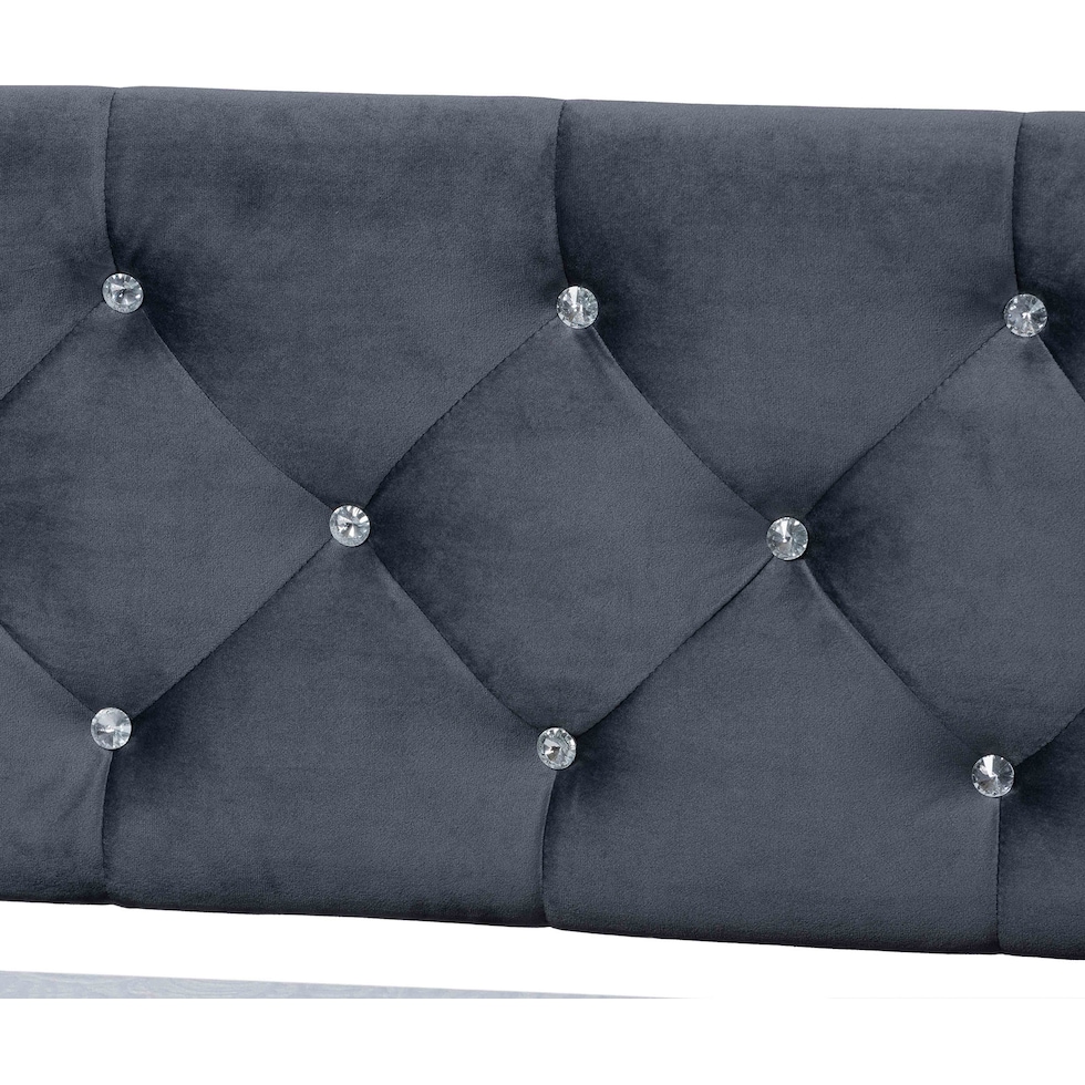 bello gray full bed   