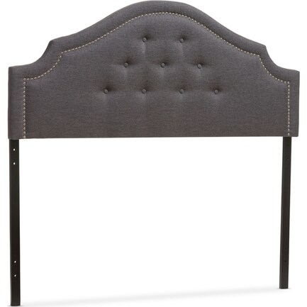 Bello Full Upholstered Headboard - Dark Gray