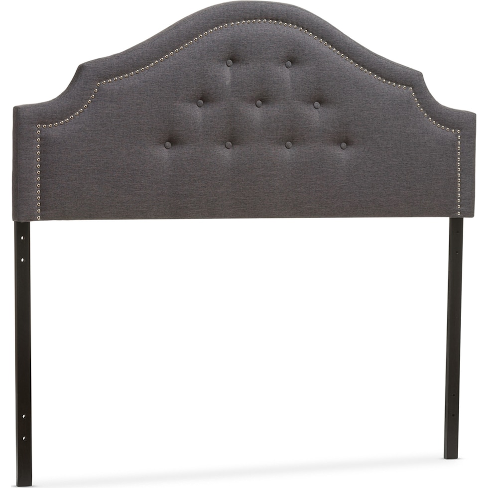 bello gray full headboard   