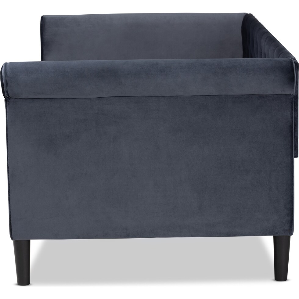 bello gray twin bed   