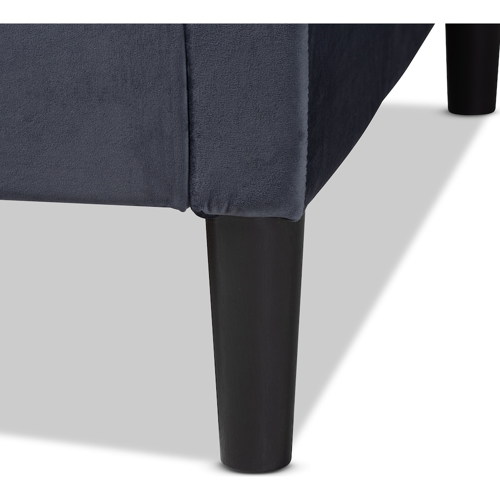 bello gray twin bed   