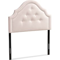 bello pink twin headboard   