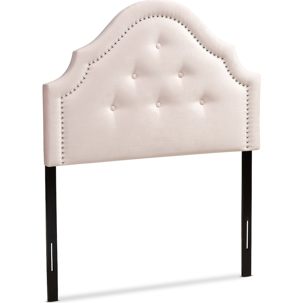 bello pink twin headboard   