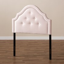 bello pink twin headboard   