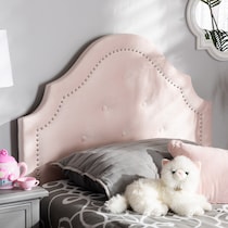 bello pink twin headboard   
