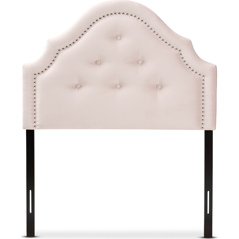bello pink twin headboard   