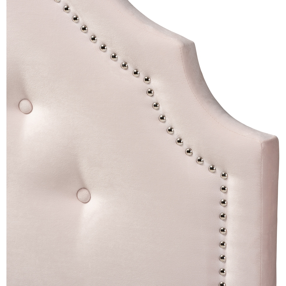 bello pink twin headboard   