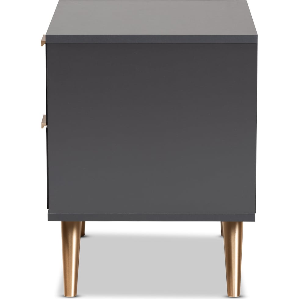 bellona gray nightstand   