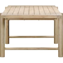 belmar light brown outdoor dining table   