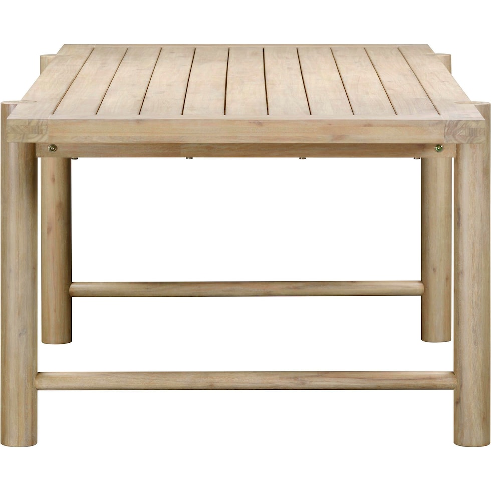 belmar light brown outdoor dining table   
