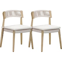 belmar white outdoor chair set   