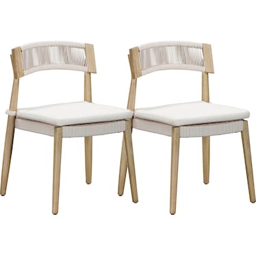 Belmar Set of 2 Outdoor Dining Chairs