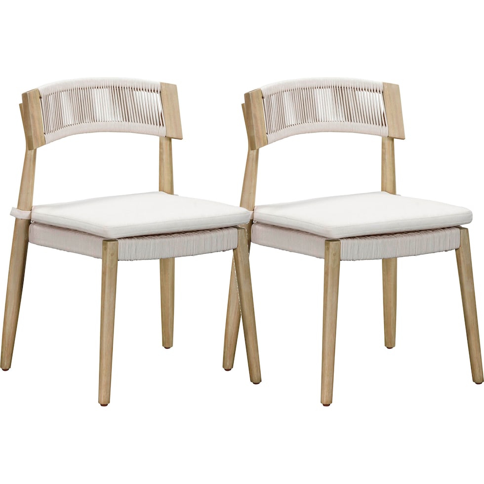 belmar white outdoor chair set   