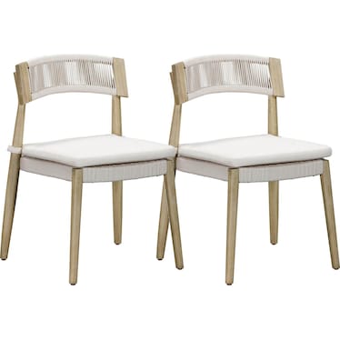 Belmar Set of 2 Outdoor Dining Chairs