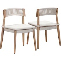 belmar white outdoor chair set   