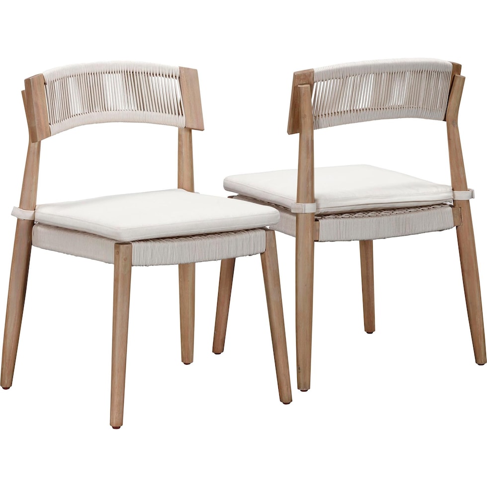 belmar white outdoor chair set   