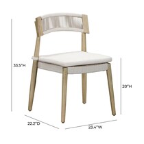 belmar white outdoor chair set   