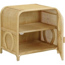 belmond light brown nightstand   