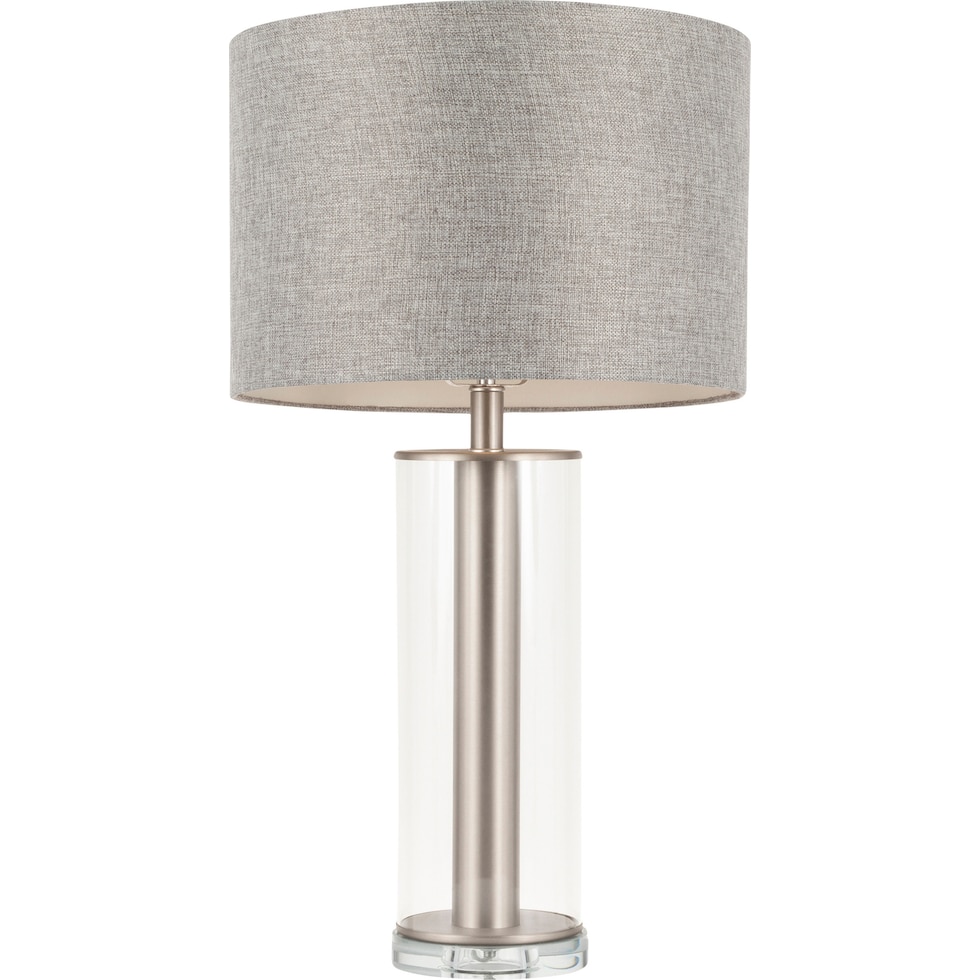 belmond nickel gray table lamp   