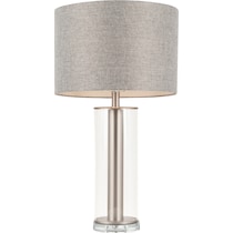 belmond nickel gray table lamp   