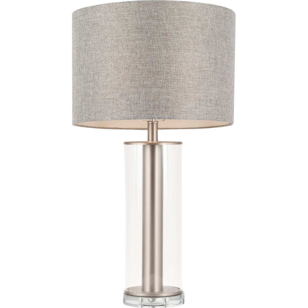 belmond nickel gray table lamp   