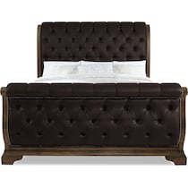 belmont dark brown  pc king bedroom   