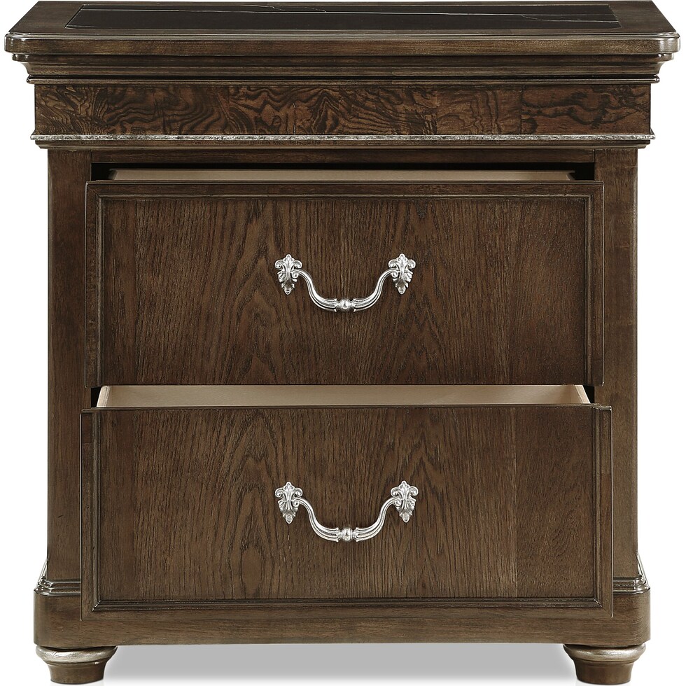 belmont dark brown  pc king bedroom   