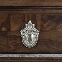 belmont dark brown dresser & mirror   