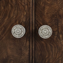 belmont dark brown dresser & mirror   