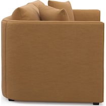 benji light brown loveseat   