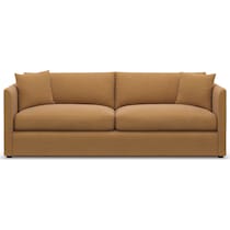 benji light brown sofa   