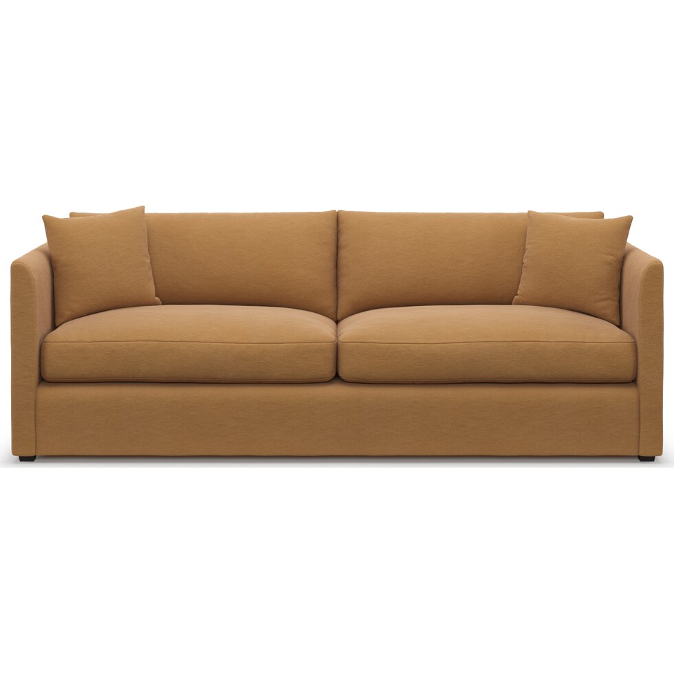 benji light brown sofa   