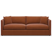 benji red sofa   