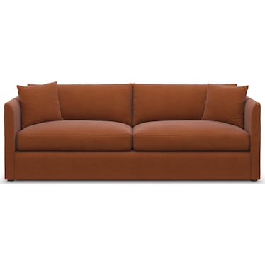 Benji Foam Comfort Sofa - Merrimac Brick