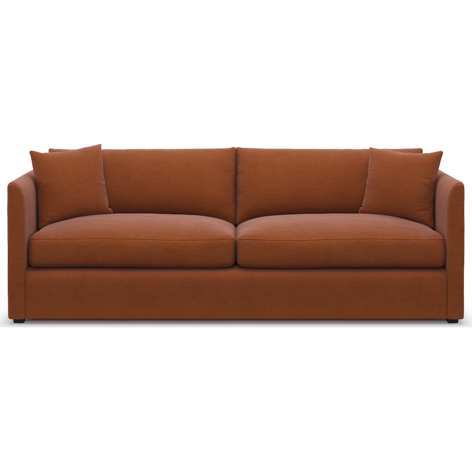 benji red sofa   