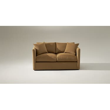 Benji Foam Comfort Loveseat - Merrimac Topaz
